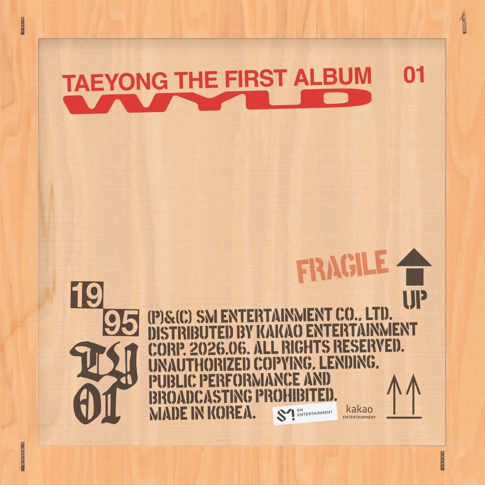 NCT Taeyong 1st Album - WYLD (Masterpiece Ver.)(Limited) - KPOP ONLINE STORE USA