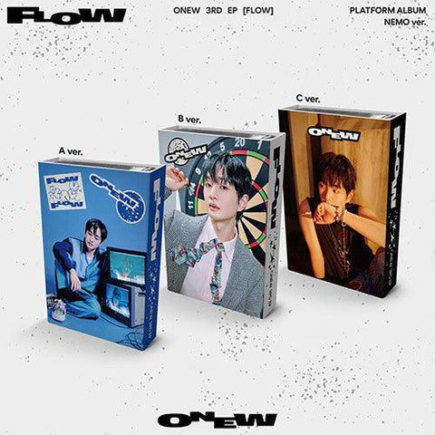 ONEW (SHINee) 3rd Mini Album - FLOW (NEMO Ver.) - KPOP ONLINE STORE USA