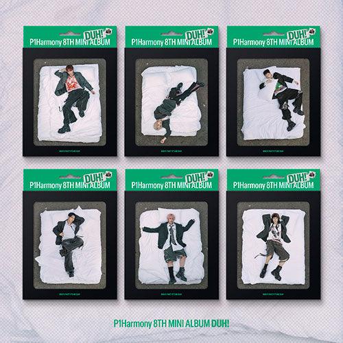 P1Harmony 8th Mini Album - DUH! (Compact/H Ver.) - KPOP ONLINE STORE USA