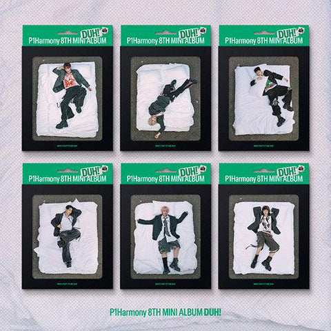 P1Harmony 8th Mini Album - DUH! (Compact/H Ver.) - KPOP ONLINE STORE USA