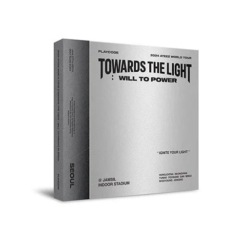 [POB] 2024 ATEEZ WORLD TOUR - TOWARDS THE LIGHT : WILL TO POWER IN SEOUL PLAYCODE - KPOP ONLINE STORE USA