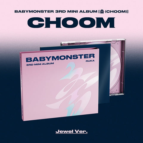 [POB] BABYMONSTER 3rd Mini Album - CHOOM (Jewel Ver.) - KPOP ONLINE STORE USA