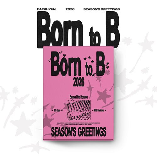 [POB] BAEKHYUN 2026 Season's Greetings [Born to B] - KPOP ONLINE STORE USA