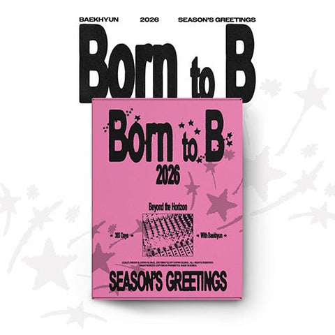 [POB] BAEKHYUN 2026 Season's Greetings [Born to B] - KPOP ONLINE STORE USA