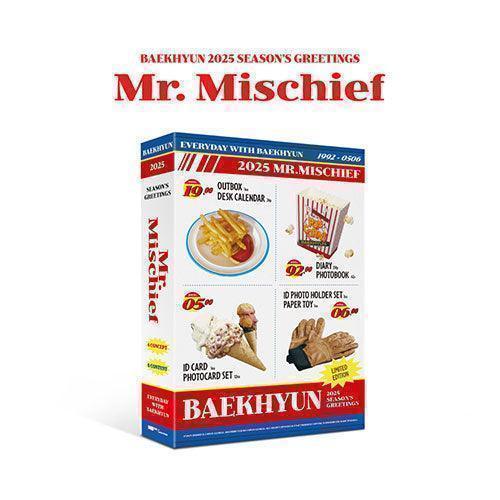 [POB] BAEKHYUN (EXO) 2025 Season's Greetings [Mr. Mischief] - KPOP ONLINE STORE USA