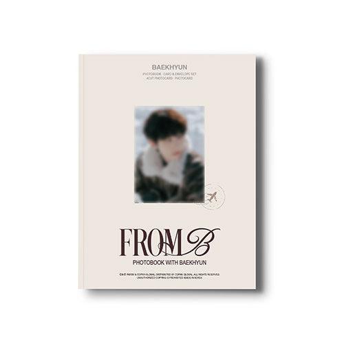 [POB] BAEKHYUN (EXO) - Photobook [FROM B] B Version - KPOP ONLINE STORE USA