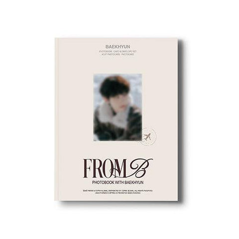 [POB] BAEKHYUN (EXO) - Photobook [FROM B] B Version - KPOP ONLINE STORE USA