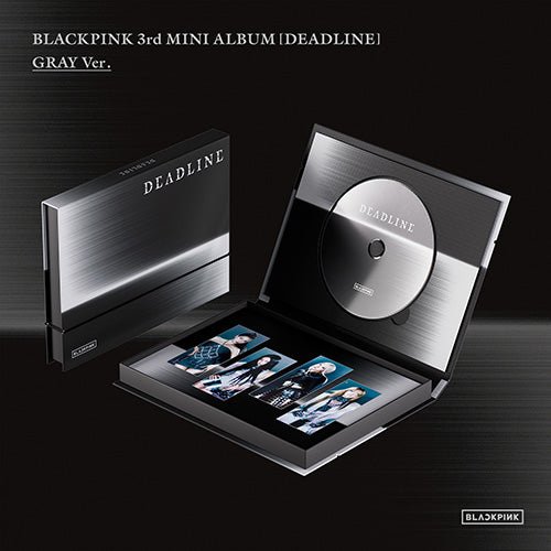 [POB] BLACKPINK 3rd MINI ALBUM - DEADLINE (GRAY Ver.) - KPOP ONLINE STORE USA