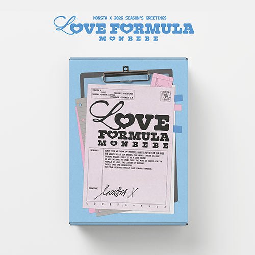 [POB] MONSTA X 2026 Season's Greetings [LOVE FORMULA MONBEBE] - KPOP ONLINE STORE USA