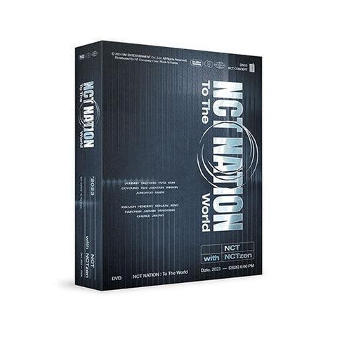[POB] NCT - 2023 NCT CONCERT [NCT NATION : To The World in INCHEON] (DVD) - KPOP ONLINE STORE USA