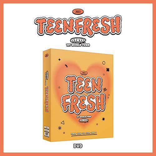 [POB] STAYC 1ST WORLD TOUR - TEENFRESH (DVD) - KPOP ONLINE STORE USA