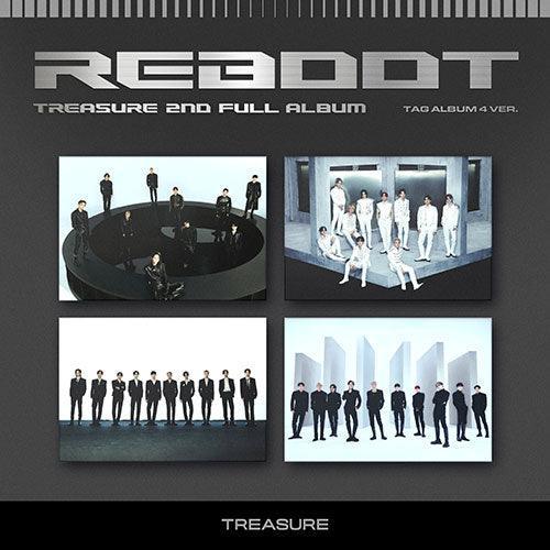 [POB] TREASURE 2nd Full Album - REBOOT (YG Tag Album) - KPOP ONLINE STORE USA