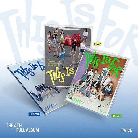 [POB] Twice 4th Album - THIS IS FOR - KPOP ONLINE STORE USA