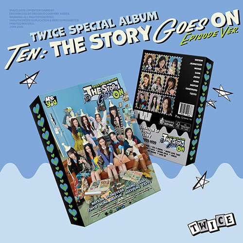 [POB] Twice Special Album - TEN: The Story Goes On (EPISODE Ver.) - KPOP ONLINE STORE USA