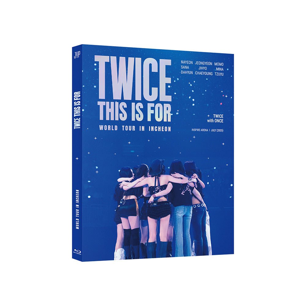[POB] TWICE - THIS IS FOR WORLD TOUR IN INCHEON Blu-ray - KPOP ONLINE STORE USA