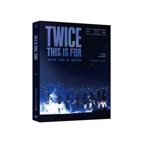 [POB] TWICE - THIS IS FOR WORLD TOUR IN INCHEON DVD - KPOP ONLINE STORE USA