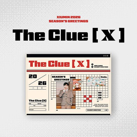 [POB] XIUMIN 2026 Season's Greetings [The Clue [X]] - KPOP ONLINE STORE USA