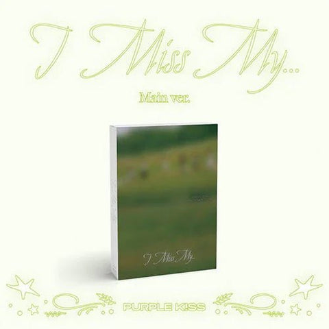 Purple Kiss 2nd Single Album - I Miss My... (MAIN ver.) - KPOP ONLINE STORE USA