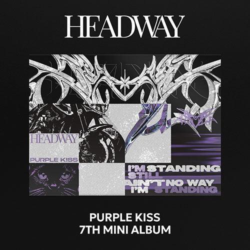 Purple Kiss 7th Mini Album - HEADWAY - KPOP ONLINE STORE USA