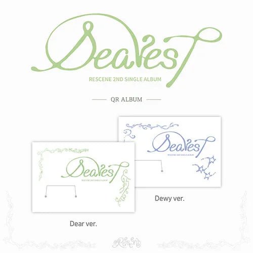 RESCENE 2nd Single Album - Dearest (QR VER.) - KPOP ONLINE STORE USA