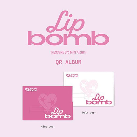 RESCENE 3rd Mini Album - lip bomb (QR) (photocard ver.) - KPOP ONLINE STORE USA