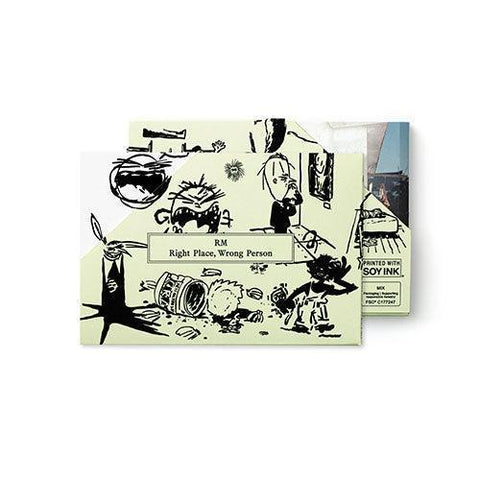 BTS RM RPWP アルバム 15枚セット Amazon.com: BTS RM Right Place, Wrong Person 2nd Solo Album with