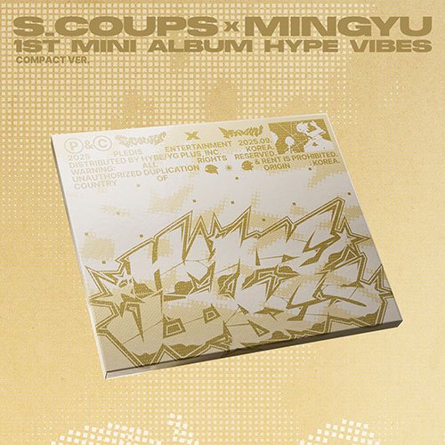 S.COUPS X MINGYU (SEVENTEEN) 1st Mini Album - HYPE VIBES (COMPACT Ver.) - KPOP ONLINE STORE USA