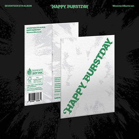 SEVENTEEN 5th Album - HAPPY BURSTDAY (Weverse Albums ver.) - KPOP ONLINE STORE USA