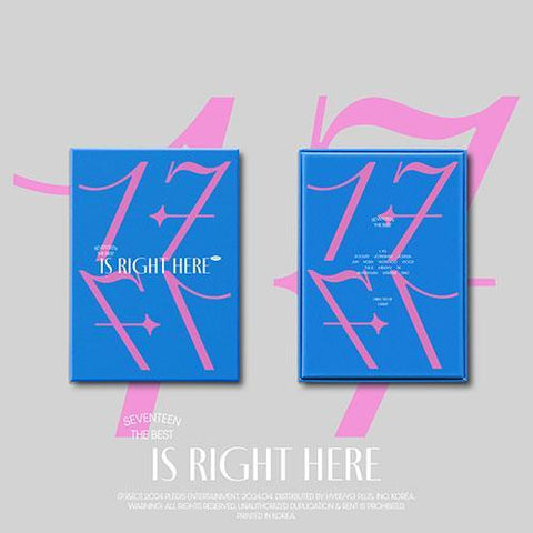 SEVENTEEN BEST ALBUM - 17 IS RIGHT HERE (DEAR Ver.) - KPOP ONLINE STORE USA