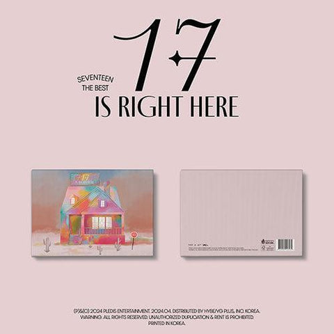 SEVENTEEN BEST ALBUM - 17 IS RIGHT HERE (DELUXE Ver.) (LIMITED) - KPOP ONLINE STORE USA