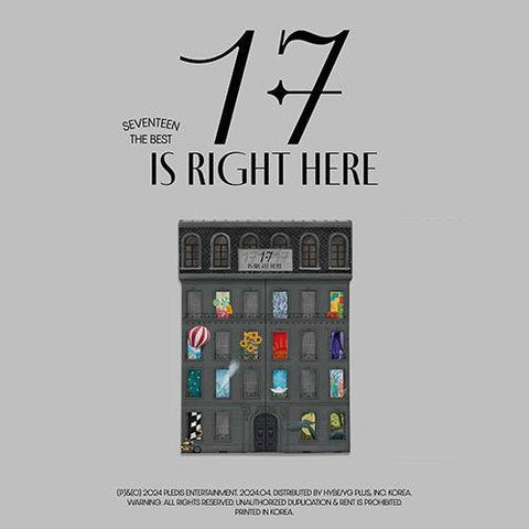 SEVENTEEN BEST ALBUM - 17 IS RIGHT HERE - KPOP ONLINE STORE USA