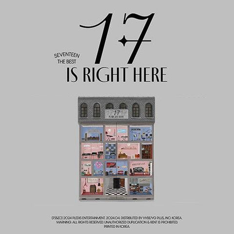 SEVENTEEN BEST ALBUM - 17 IS RIGHT HERE - KPOP ONLINE STORE USA