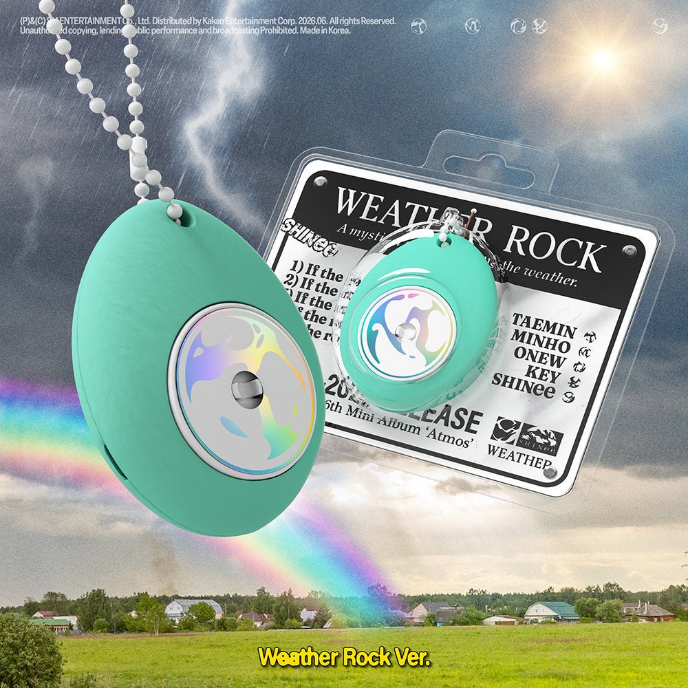 SHINee 6th Mini Album - Atmos (Weather Rock Ver. /Smart Album) - KPOP ONLINE STORE USA