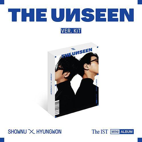 SHOWNU X HYUNGWON (Monsta X) 1st Mini Album - THE UNSEEN (KiT Ver.) - KPOP ONLINE STORE USA