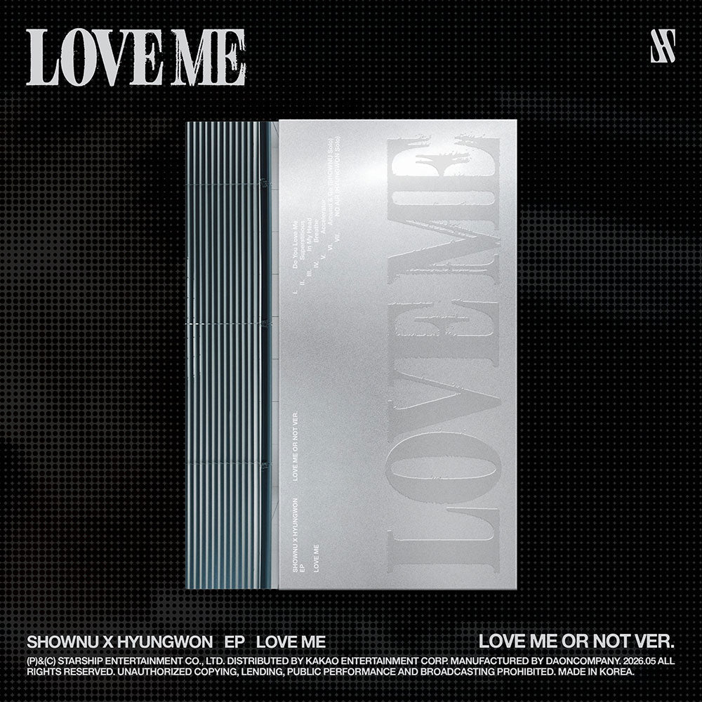 SHOWNU X HYUNGWON (Monsta X) 2nd Mini Album - LOVE ME - KPOP ONLINE STORE USA