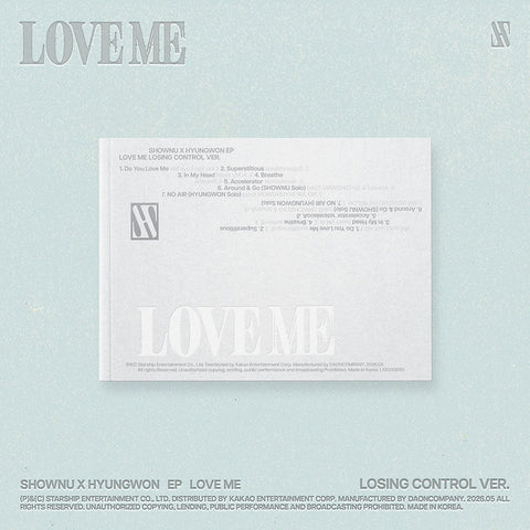 SHOWNU X HYUNGWON (Monsta X) 2nd Mini Album - LOVE ME - KPOP ONLINE STORE USA