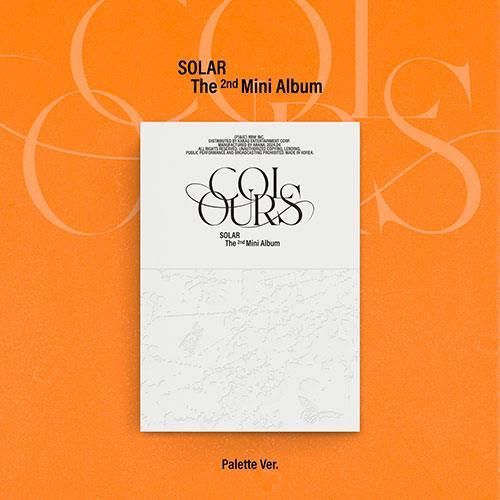 SOLAR 2nd Mini Album - COLOURS (Palette Ver.) - KPOP ONLINE STORE USA