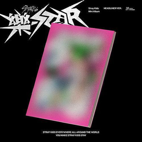 Stray Kids 8th Mini Album - 樂 - STAR (HEADLINER VER.) - KPOP ONLINE STORE USA