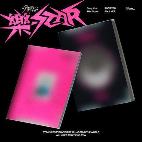 Stray Kids 8th Mini Album - 樂 - STAR (ROCK VER., ROLL VER.) - KPOP ONLINE STORE USA