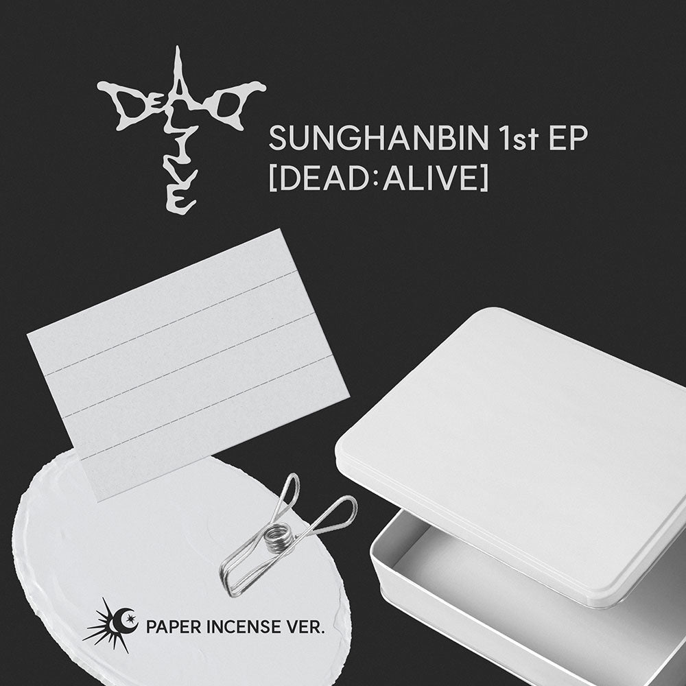 SUNGHANBIN 1st Mini Album - DEAD:ALIVE (Paper Incense Ver./LIMITED) - KPOP ONLINE STORE USA