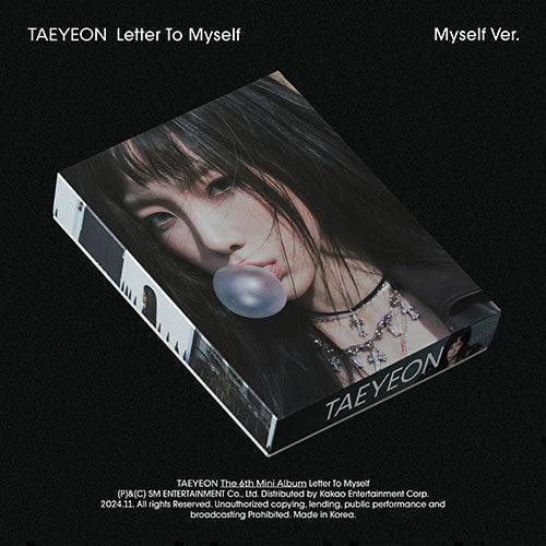 Taeyeon 6th Mini Album - Letter To Myself (Myself Ver.) - KPOP ONLINE STORE USA