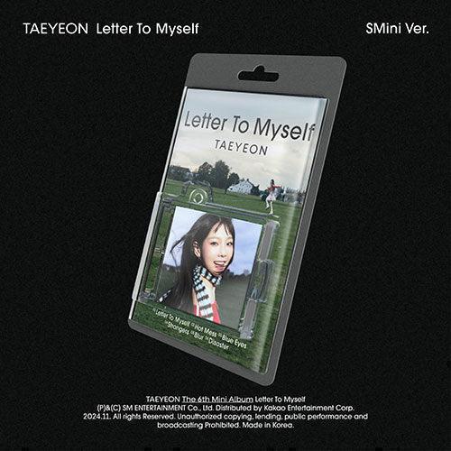 Taeyeon 6th Mini Album - Letter To Myself (SMini Ver.) - KPOP ONLINE STORE USA