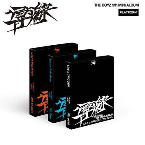 THE BOYZ 9th Mini Album - 導火線 (TRIGGER) (Platform Ver.) - KPOP ONLINE STORE USA