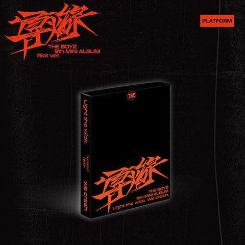THE BOYZ 9th Mini Album - 導火線 (TRIGGER) (Platform Ver.) - KPOP ONLINE STORE USA