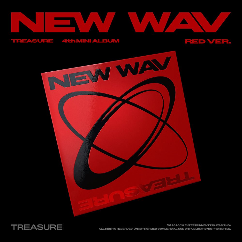 TREASURE 4th Mini Album - NEW WAV - KPOP ONLINE STORE USA
