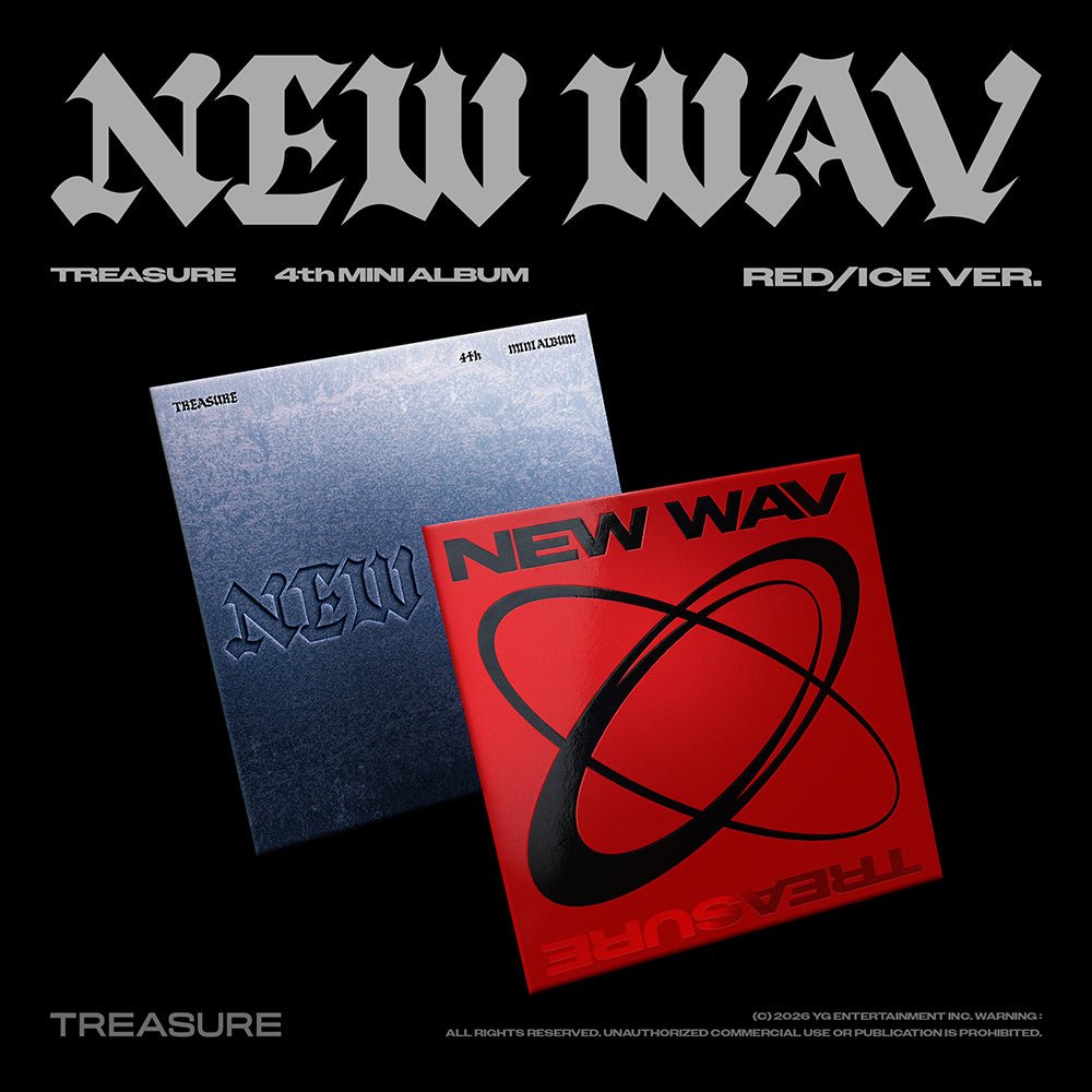 TREASURE 4th Mini Album - NEW WAV - KPOP ONLINE STORE USA