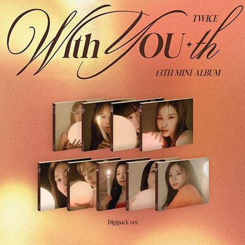 Twice 13th Mini Album - With YOU-th (Digipack Ver.) - KPOP ONLINE STORE USA