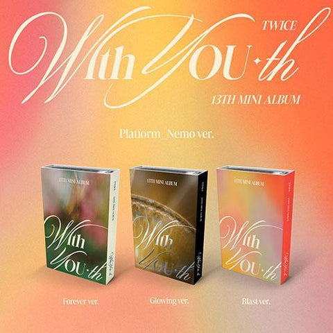 Twice 13th Mini Album - With YOU-th (Nemo Ver.) - KPOP ONLINE STORE USA