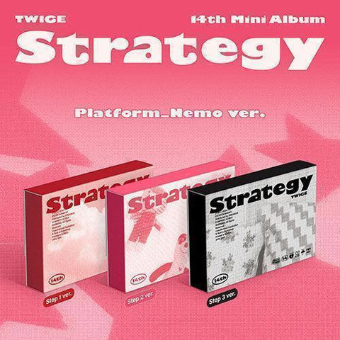 Twice 14th Mini Album - STRATEGY (Platform_Nemo ver) - KPOP ONLINE STORE USA