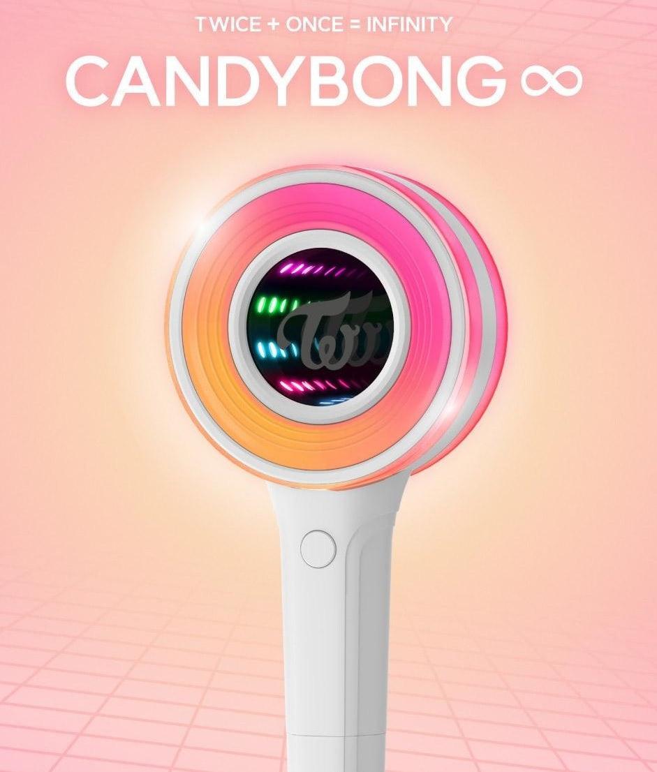 TWICE Official Light Stick CandyBong Infinity ∞ - KPOP ONLINE STORE USA